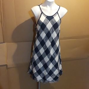 Anthropologie Gingham check dress